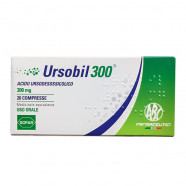 Купить Урсобил (Урсолизин, Урсодезоксихолевая кислота) 300 капсулы №20 в Пензе